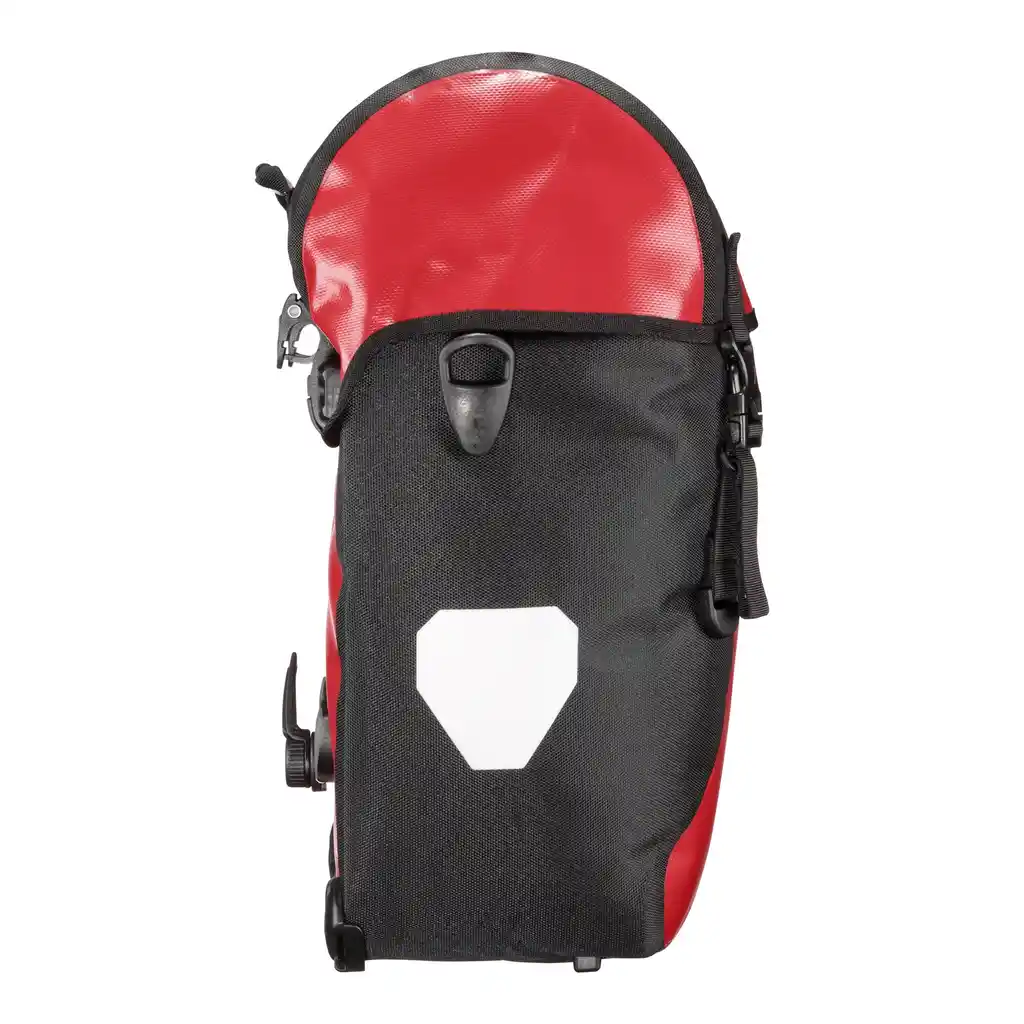 ORTLIEB Bike-Packer Red, sacoche vélo, vue latérale, chez Bag-Age