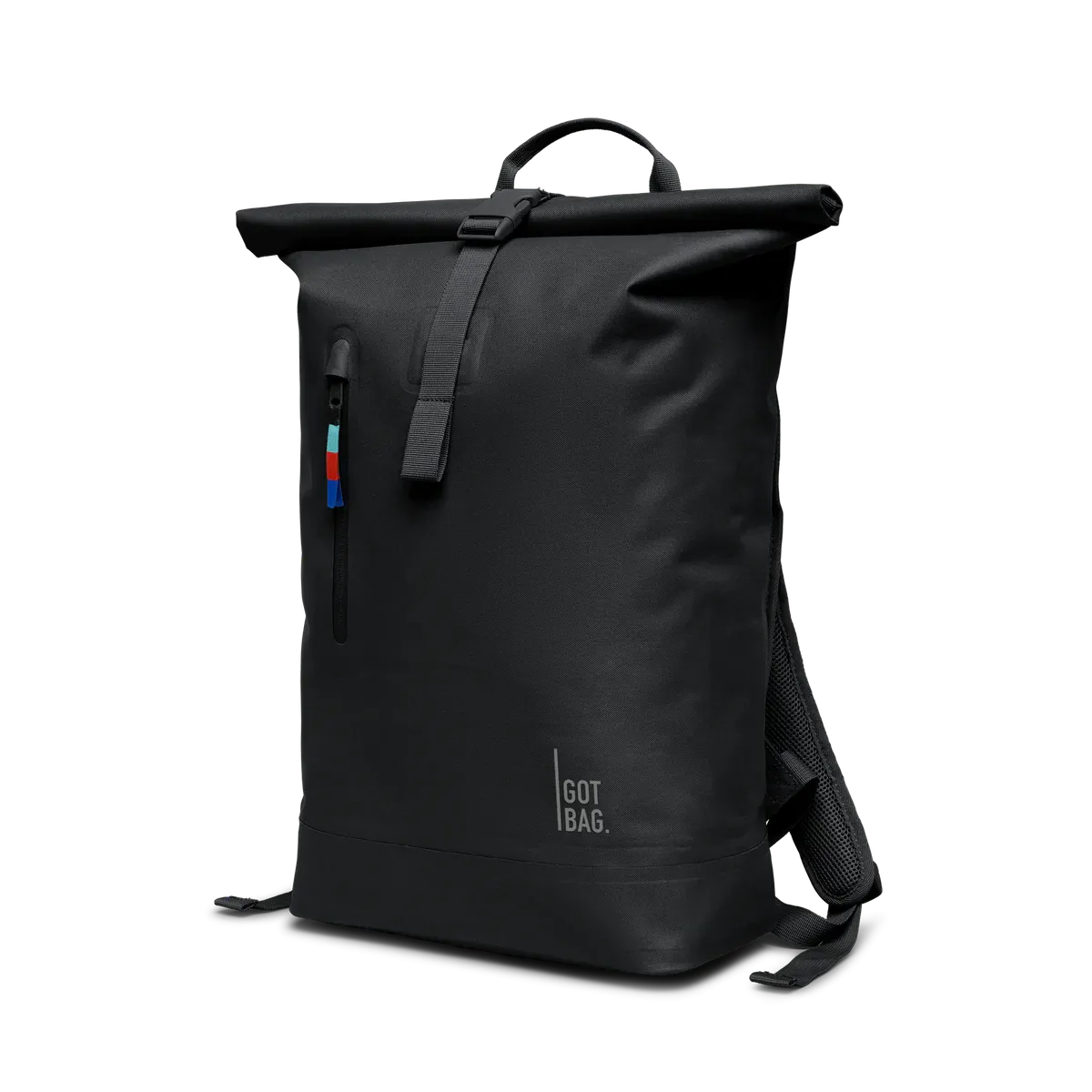 GOT BAG Rolltop Lite 2.0 Black Sea Shepherd – foto estudio 1 | sostenible | Bag-Age