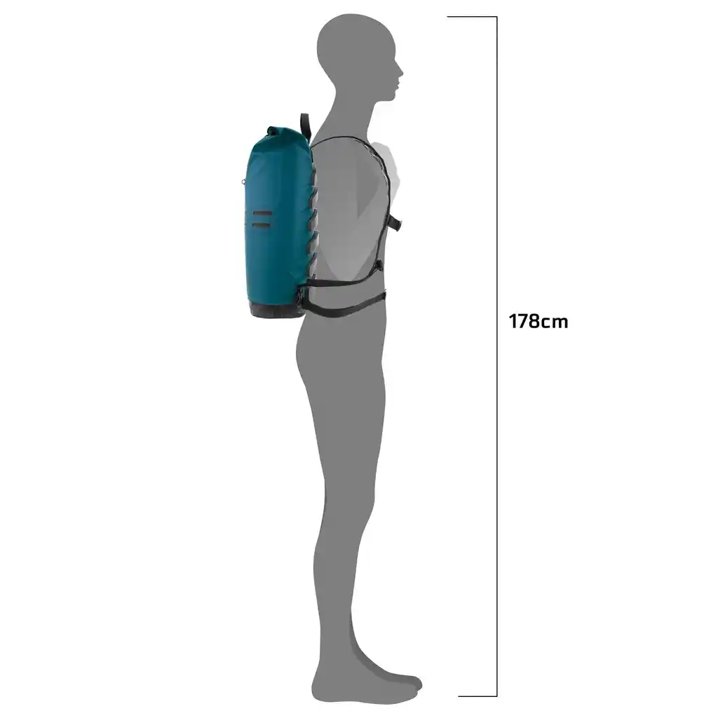 ORTLIEB Commuter-Daypack Petrol Laptop Backpack, Produktbild, bei Bag-Age