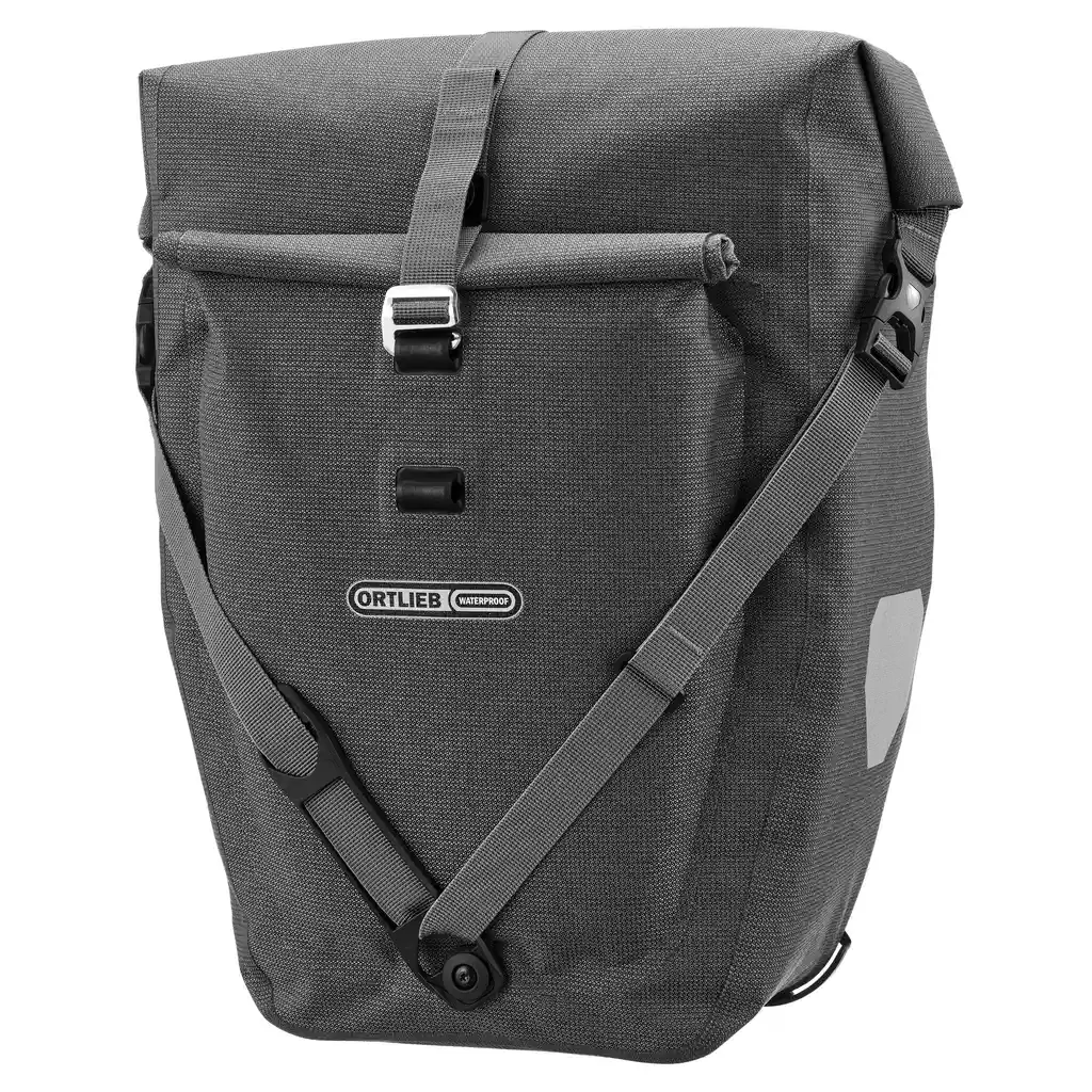ORTLIEB Back-Roller Plus Pepper, sacoche vélo, vue de face, chez Bag-Age