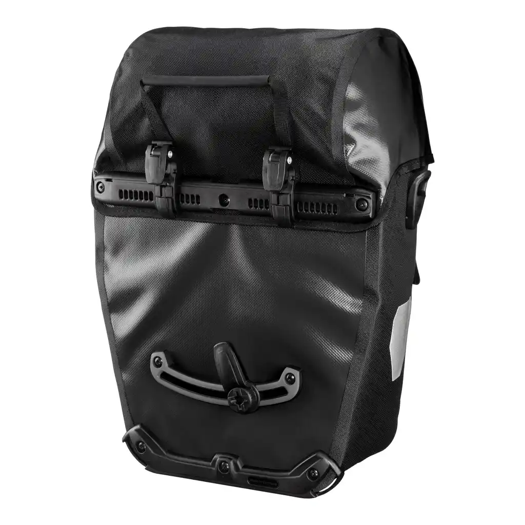 ORTLIEB Bike-Packer Black Fahrradtasche, Rückansicht, bei Bag-Age