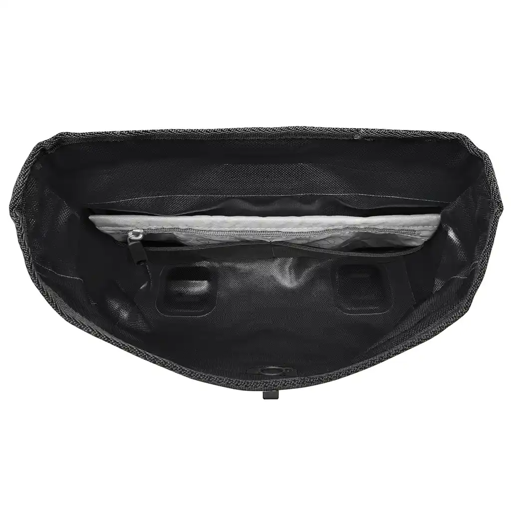 ORTLIEB Velo-Sling Flex Black, handlebar / sling bag, vista interior, na Bag-Age
