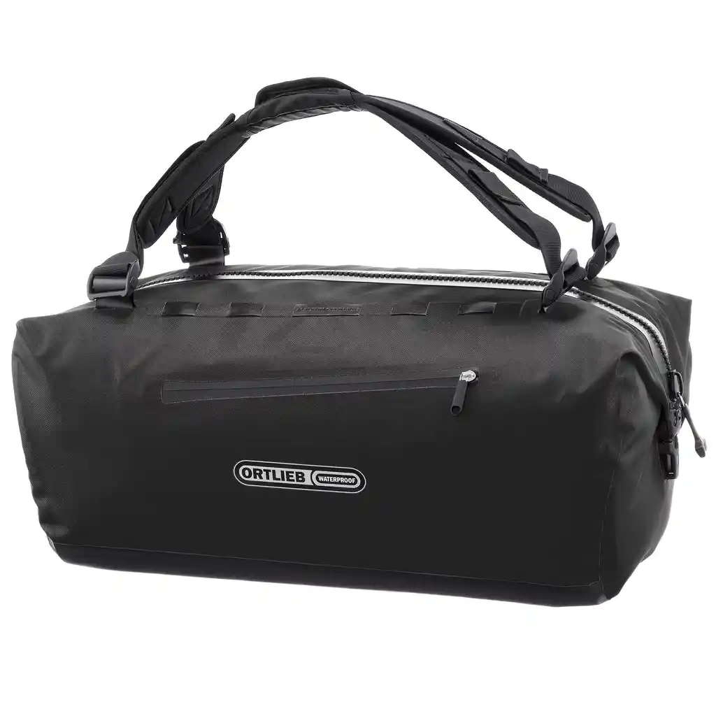 ORTLIEB Duffle Lite Black, duffle / travel bag, vue de face, chez Bag-Age