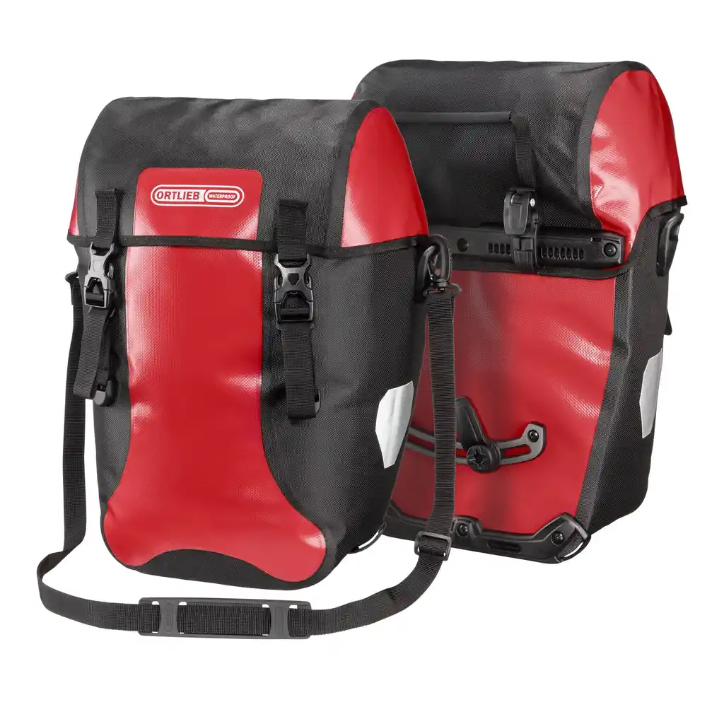 ORTLIEB Bike-Packer Red, sacoche vélo, photo produit, chez Bag-Age