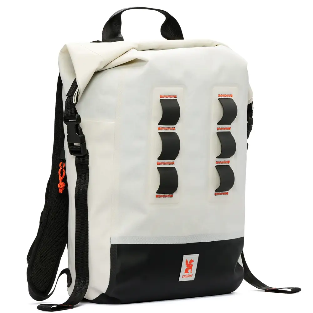 Chrome Industries Urban Ex 20L Pack Future White – wasserdichter Rucksack – Rückansicht