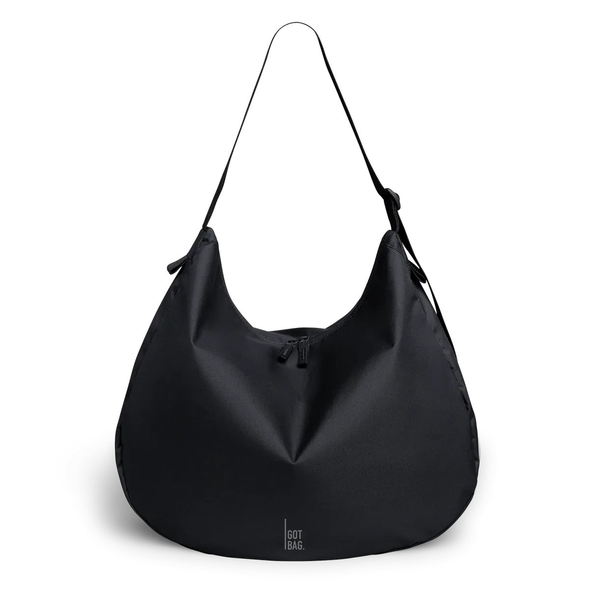 GOT BAG Curved Bag Black Monochrome – vue avant 4 | durable | Bag-Age