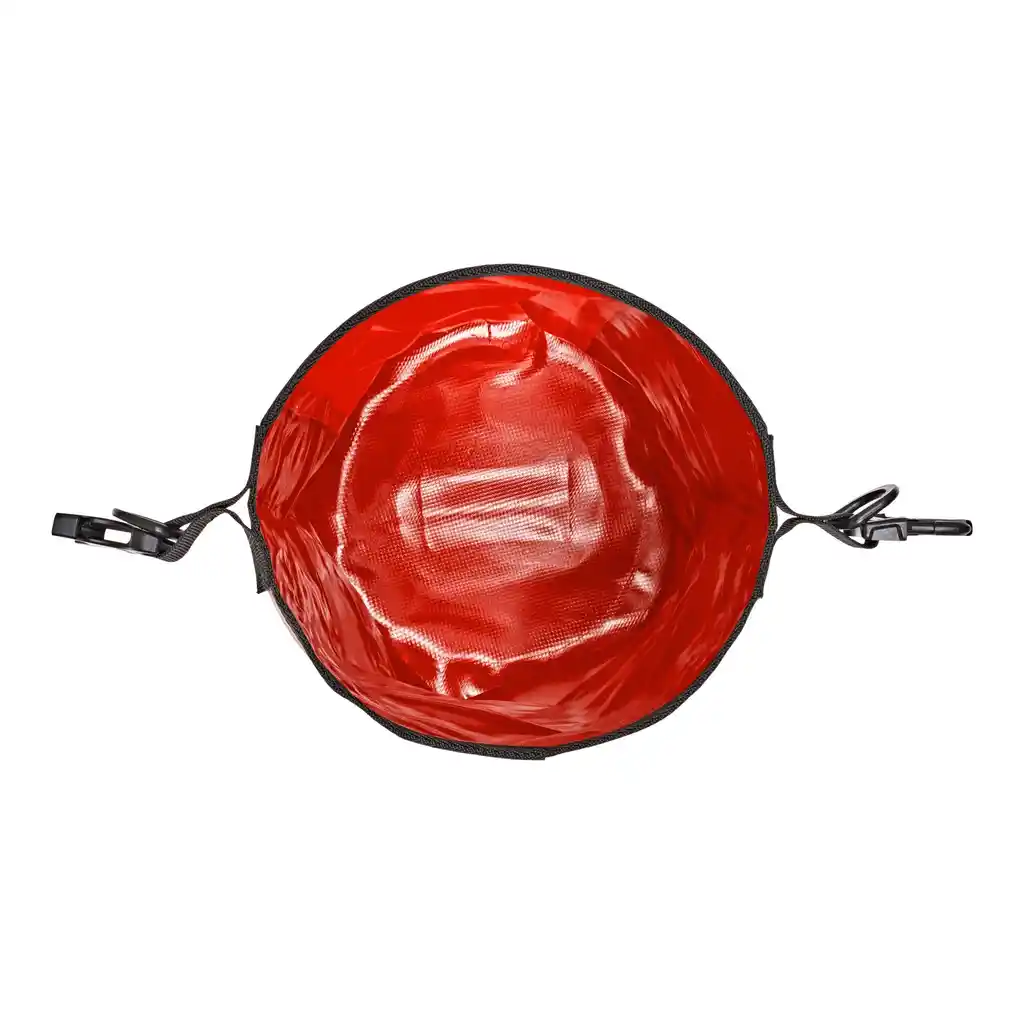 ORTLIEB Dry-Bag Signal Red, dry bag / packing sack, vue intérieure, chez Bag-Age