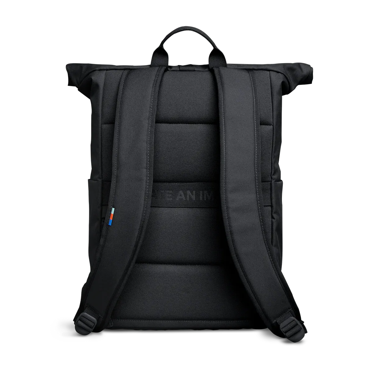 GOT BAG Rolltop Easy Black – vista traseira | sustentável | Bag-Age