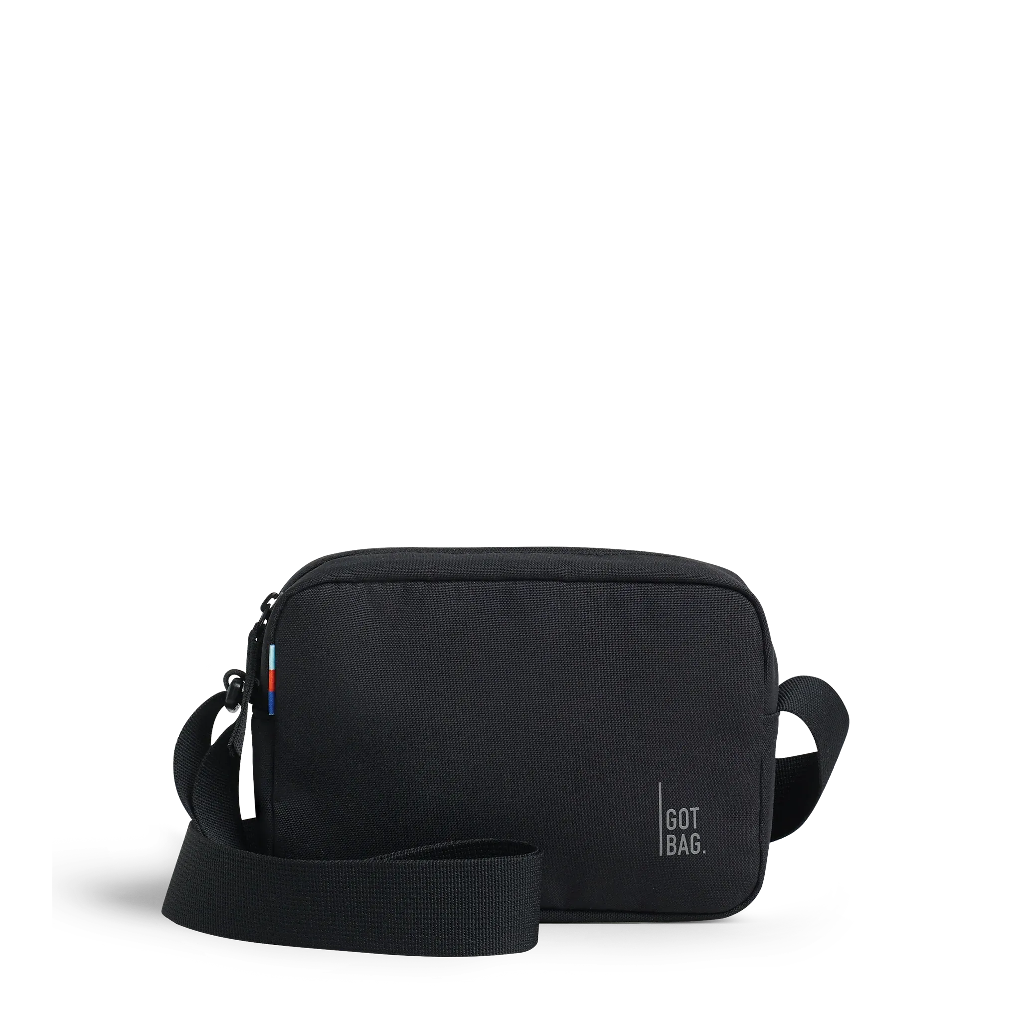 GOT BAG Crossbody Bag Black – vista frontale 2 | sostenibile | Bag-Age