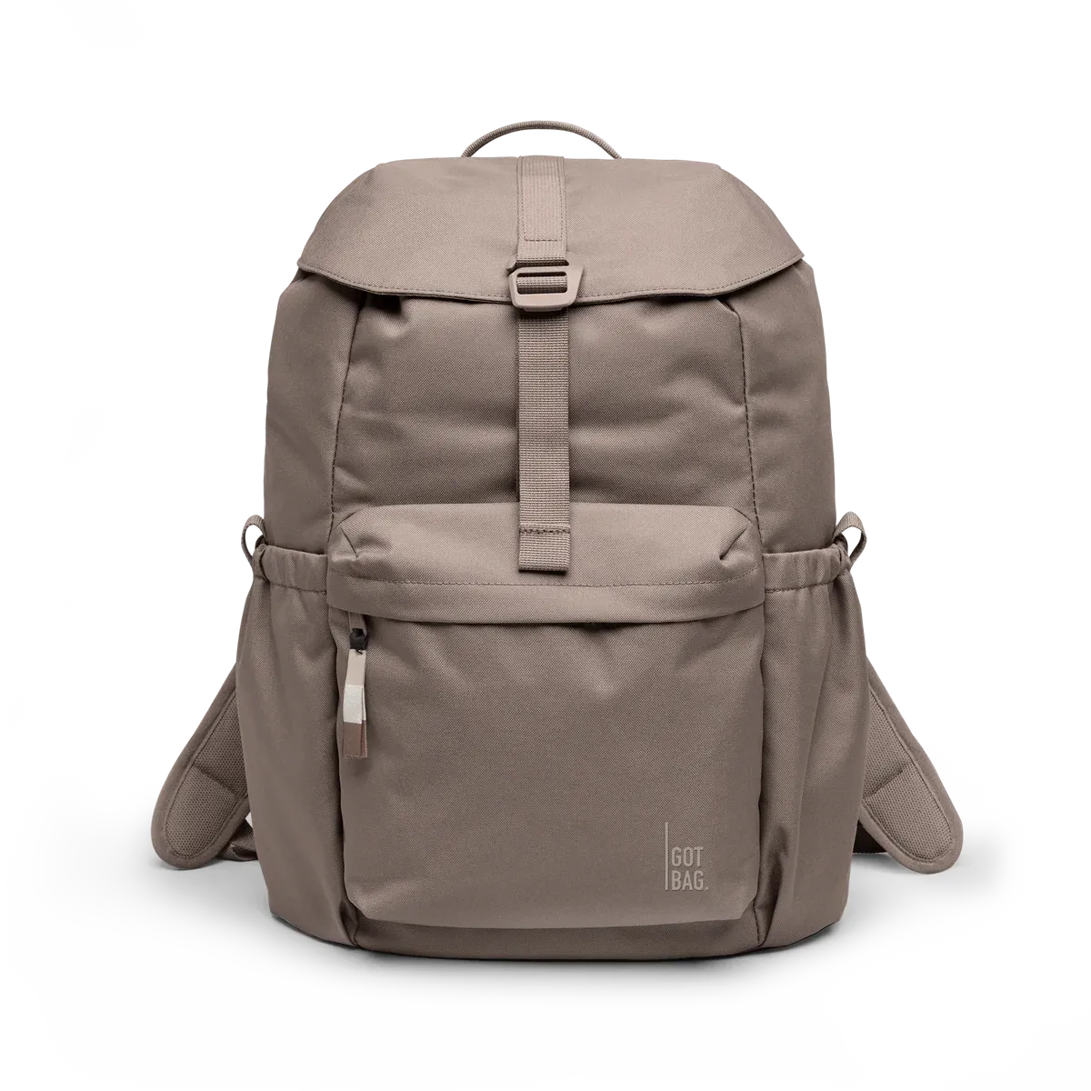 GOT BAG Flap Pack Oyster Monochrome – Vorderansicht 2 | nachhaltig | Bag-Age