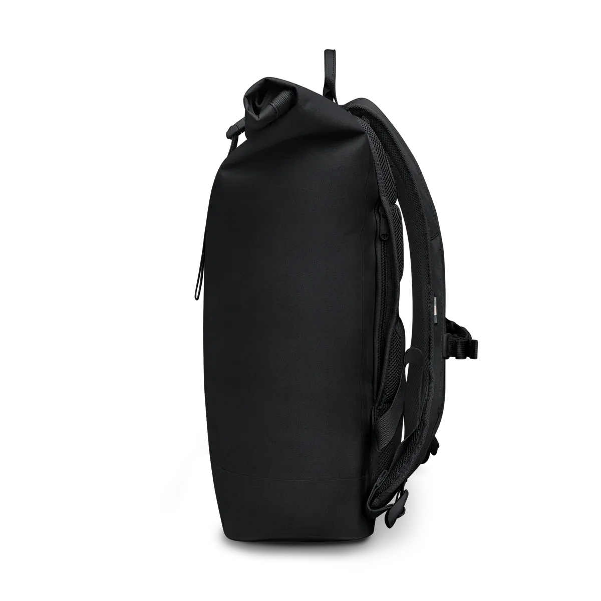 GOT BAG Rolltop Lite 2.0 Black Monochrome – Seitenansicht 1 | nachhaltig | Bag-Age