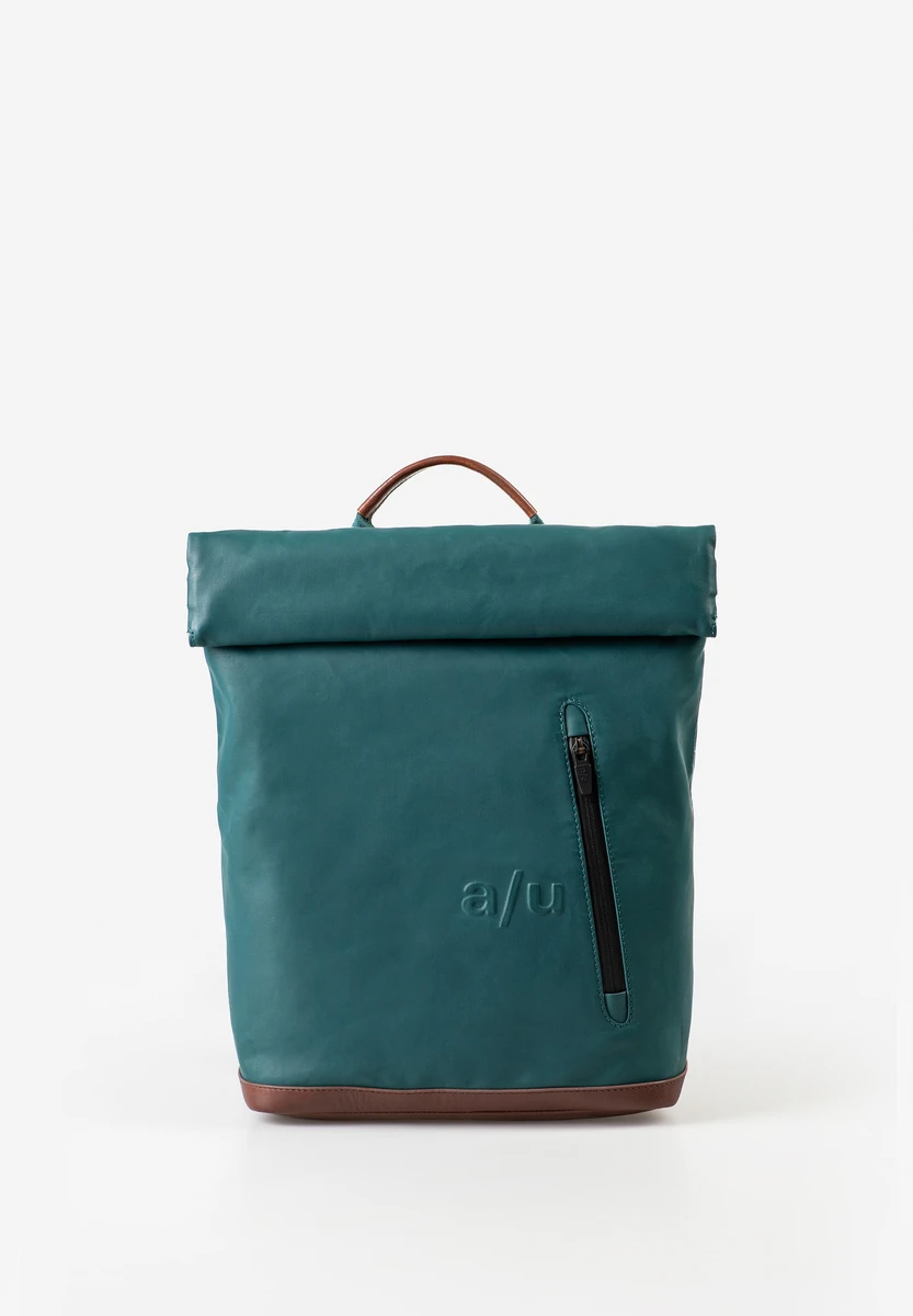 aunts & uncles Wakayama Transformative Teal saco, vista frontal, na Bag-Age Berlin