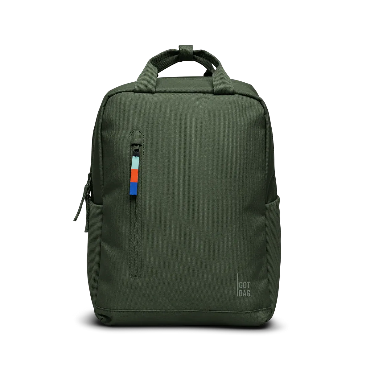 GOT BAG Daypack 2.0 Algae – front view 2 | sustainable | Bag-Age