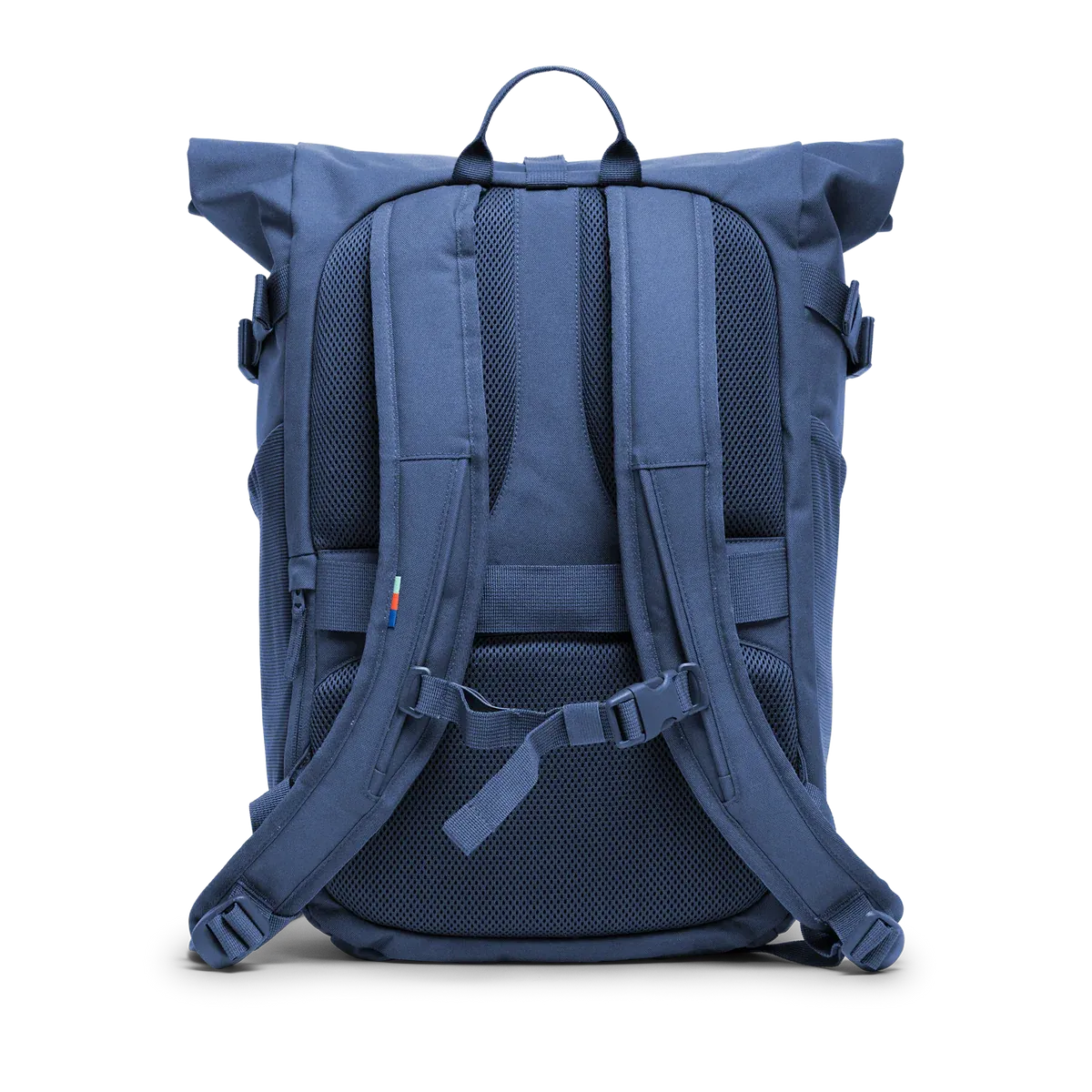 GOT BAG Rolltop Adventure Ocean Blue – achteraanzicht | duurzaam | Bag-Age