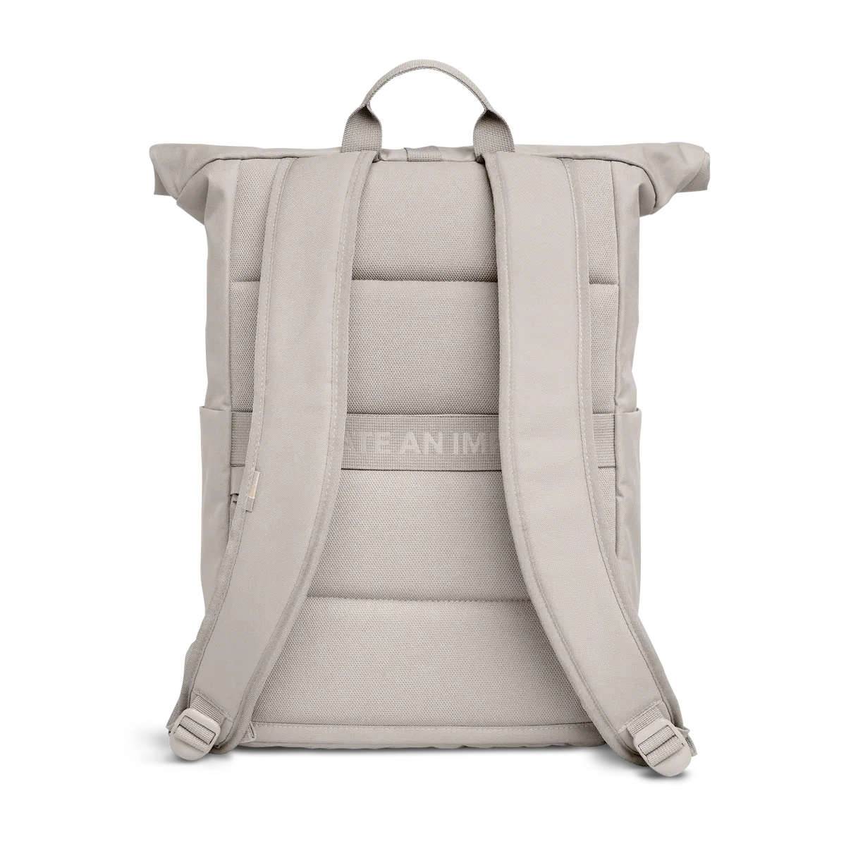 GOT BAG Rolltop Easy Clam Monochrome – vista traseira | sustentável | Bag-Age