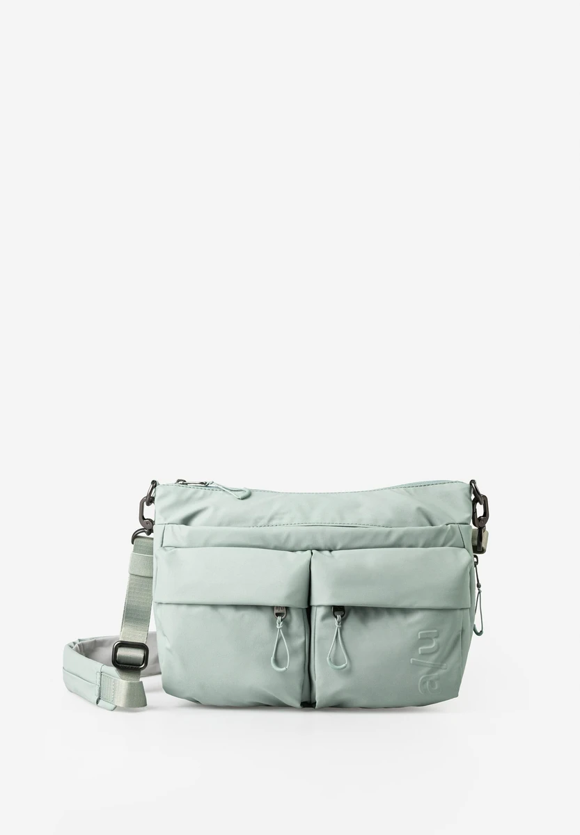 aunts & uncles Mogami RE lite Sage Green tas, vooraanzicht, bij Bag-Age Berlin