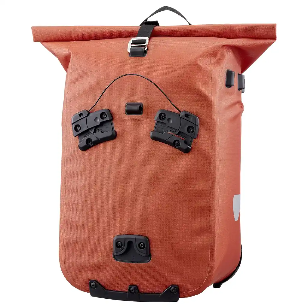 ORTLIEB Vario 20L Rooibos, convertible backpack pannier, vue arrière, chez Bag-Age