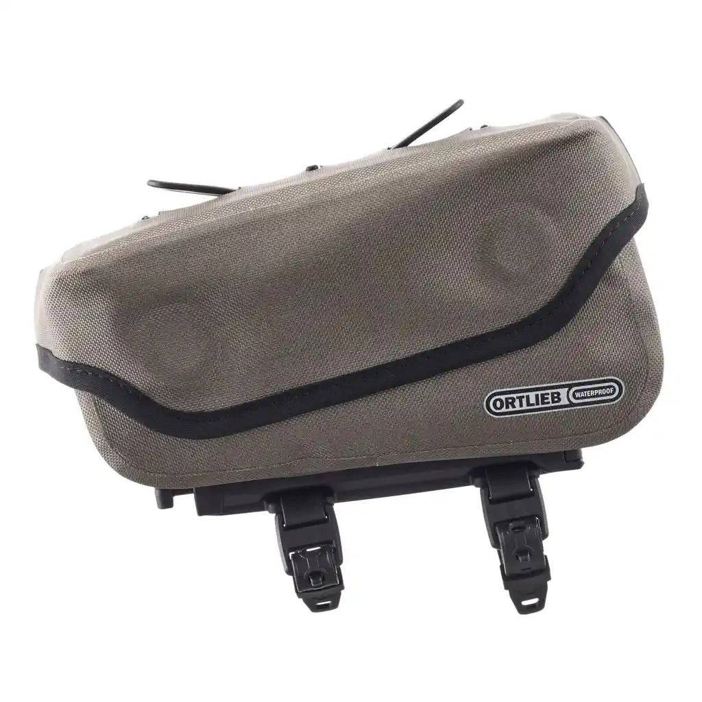 ORTLIEB Toptube-Bag Dark Sand Top Tube Bag, Seitenansicht, bei Bag-Age