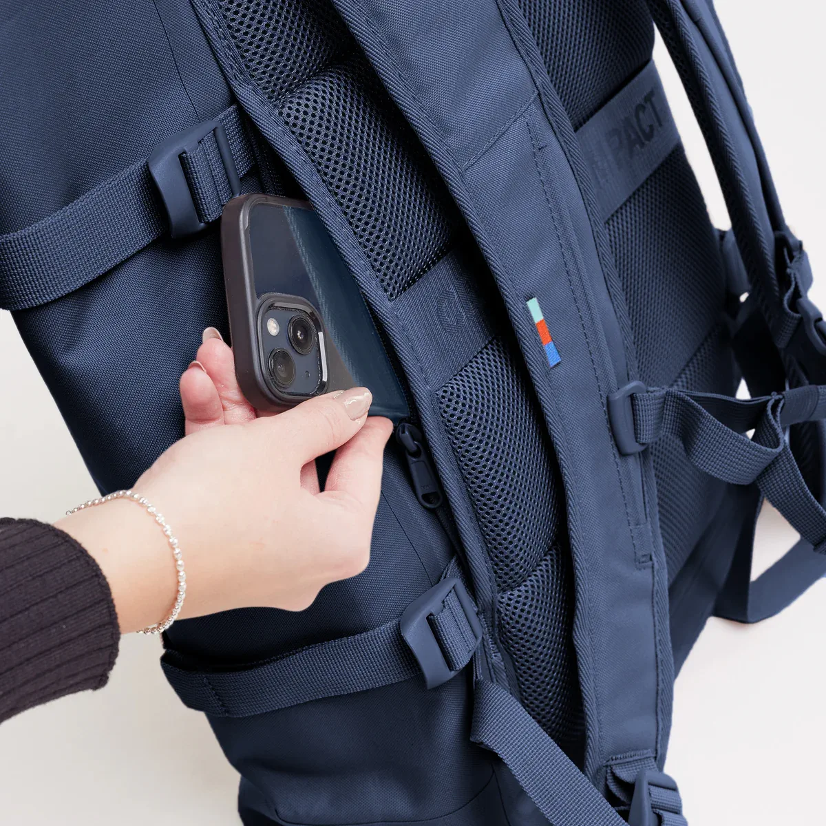 GOT BAG Rolltop 2.0 Deep Ocean – vue détail 1 | durable | Bag-Age