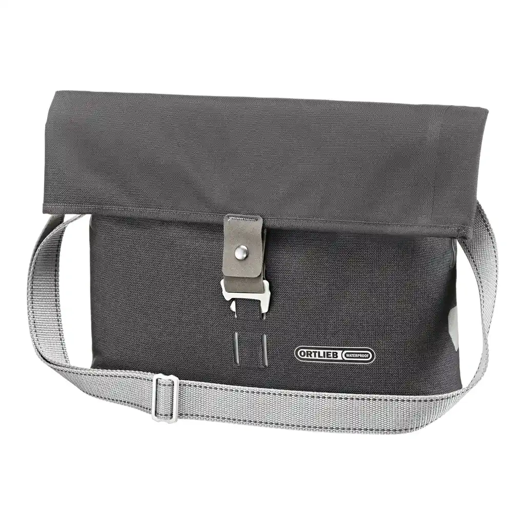 ORTLIEB Twin-City Urban Pepper Bike Shoulder Bag, Vorderansicht, bei Bag-Age