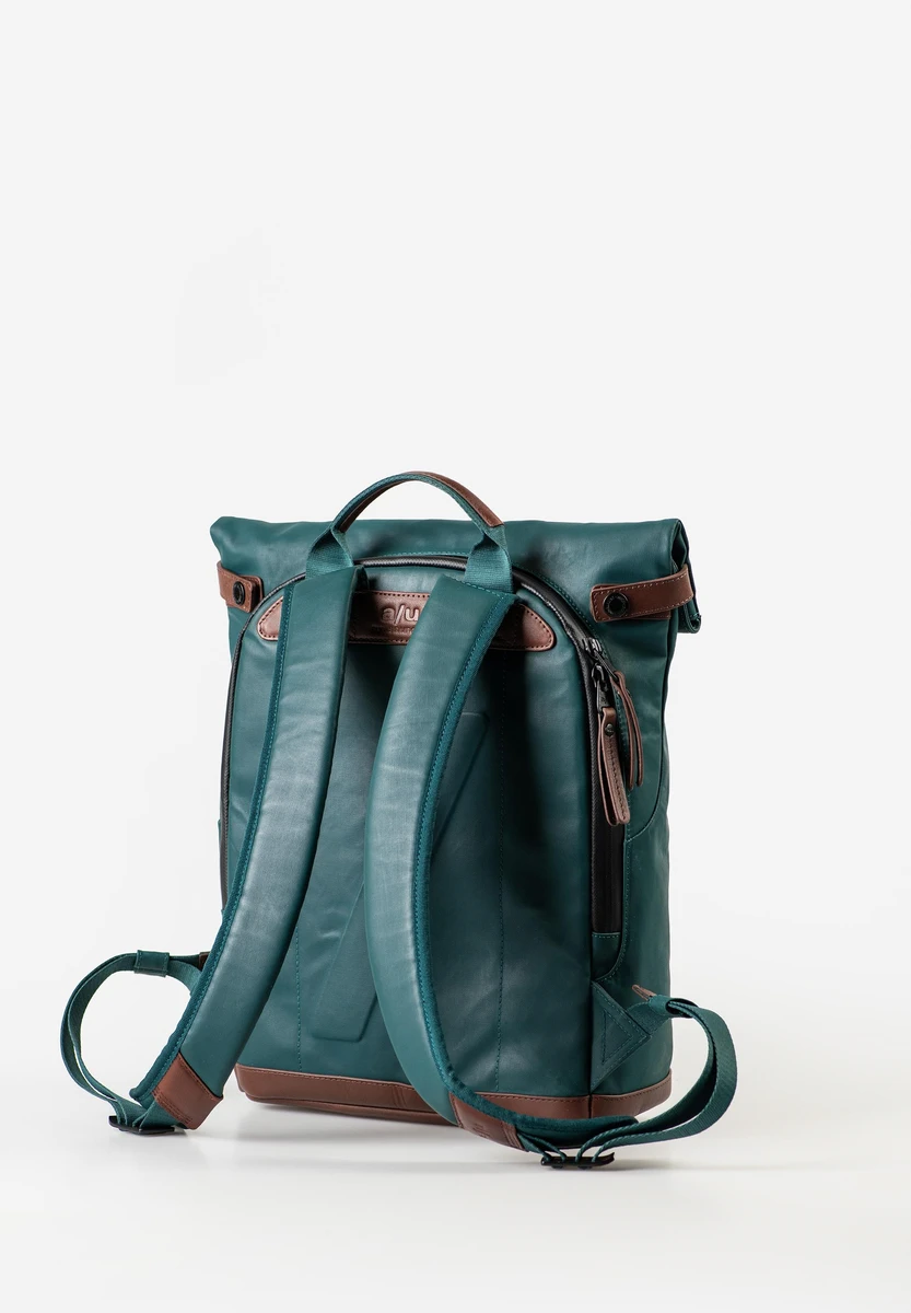 aunts & uncles Wakayama Transformative Teal saco, vista traseira, na Bag-Age Berlin