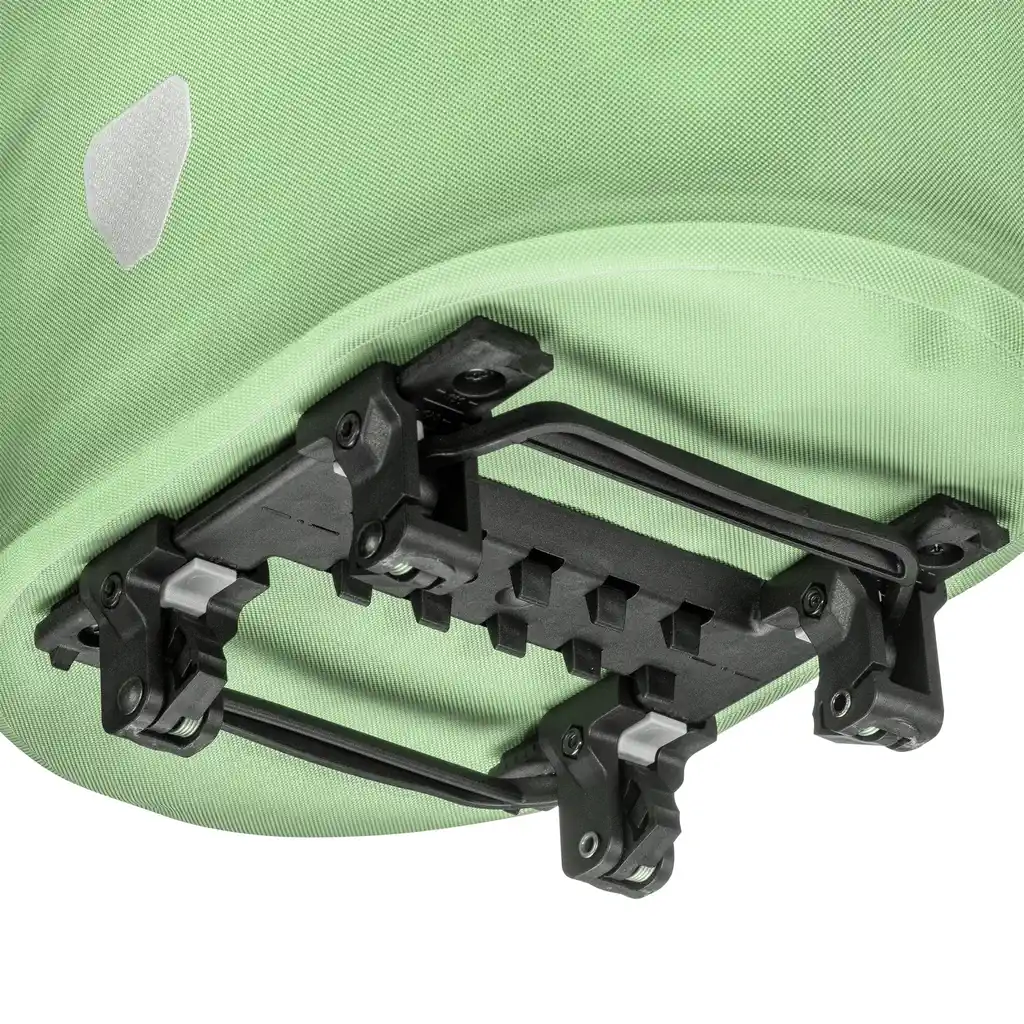 ORTLIEB Up-Town Rack Pistachio Rack-Top Basket, Detailansicht, bei Bag-Age