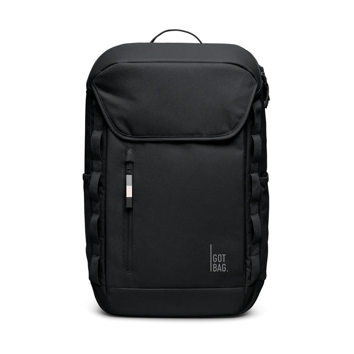 GOT BAG Pro Pack Black Monochrome – front view | sustainable | Bag-Age