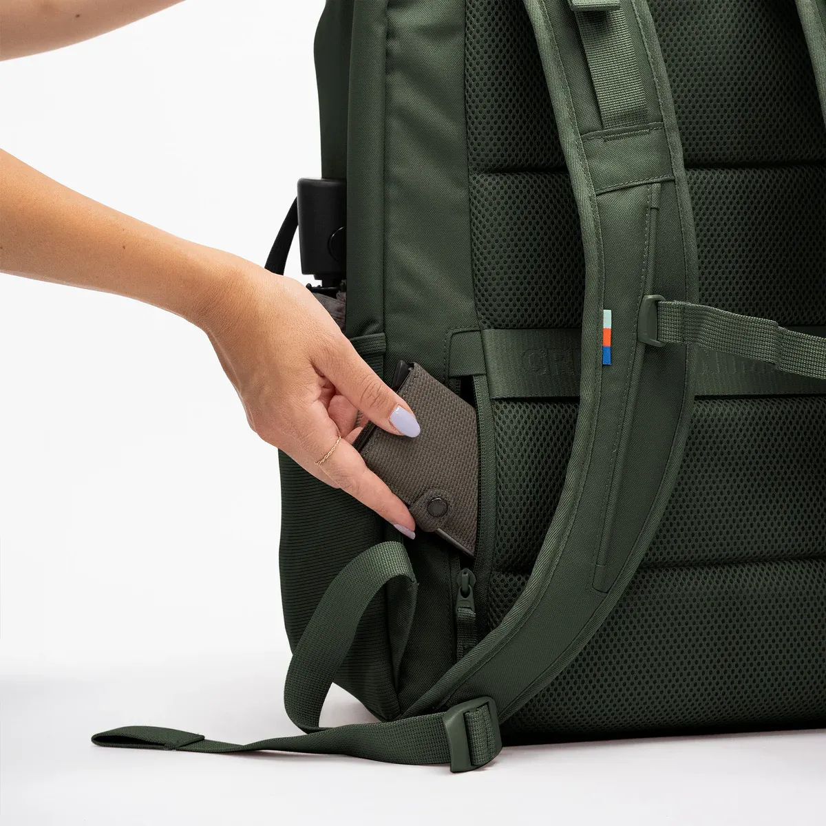 GOT BAG Pro Pack Travel Algae – detail view | sustainable | Bag-Age