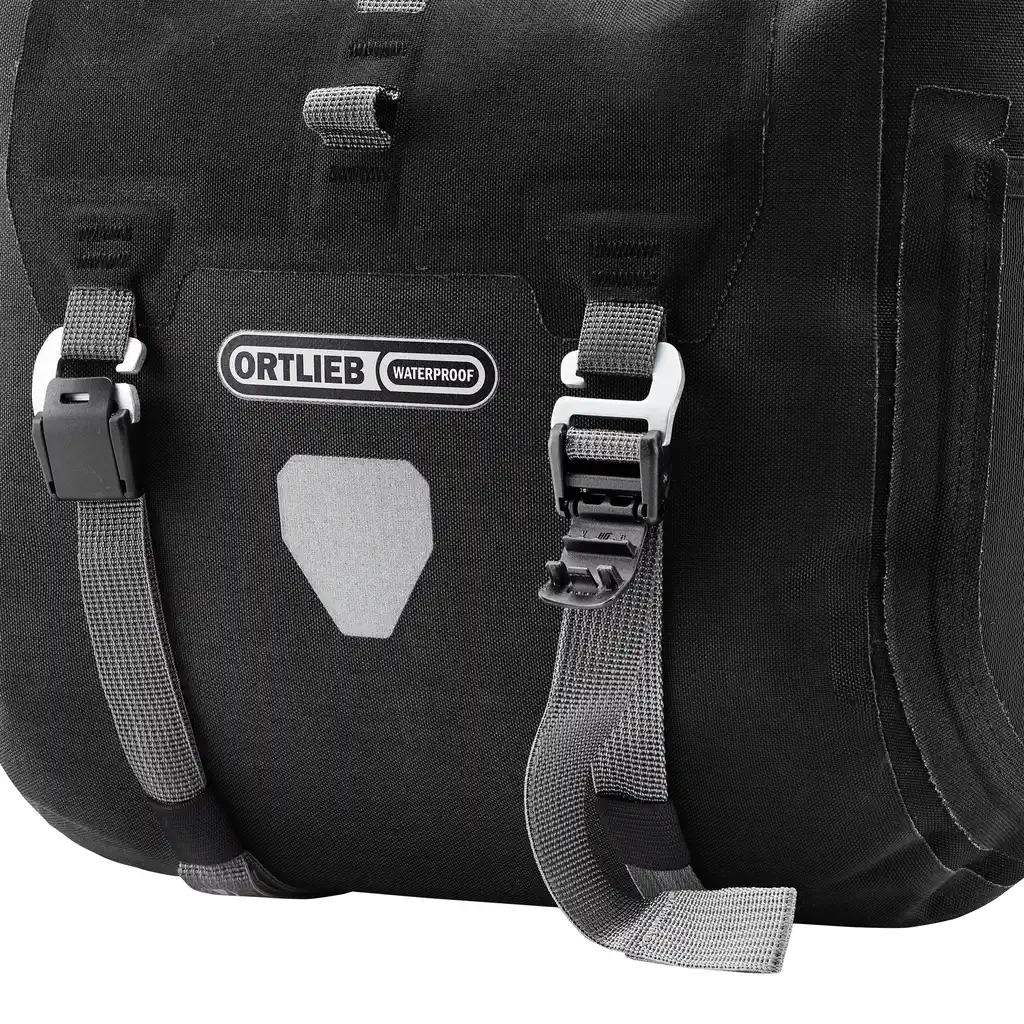 ORTLIEB Handlebar-Pack Plus Black stuurtas, detailaanzicht, bij Bag-Age