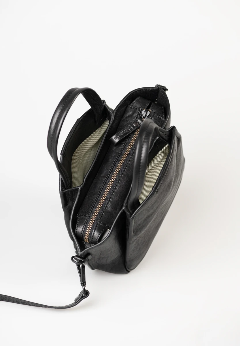 Aunts & Uncles Mrs. Plum Crumble Black Smoke – mala de mão – Preto/Cinzento – vista do produto 5
