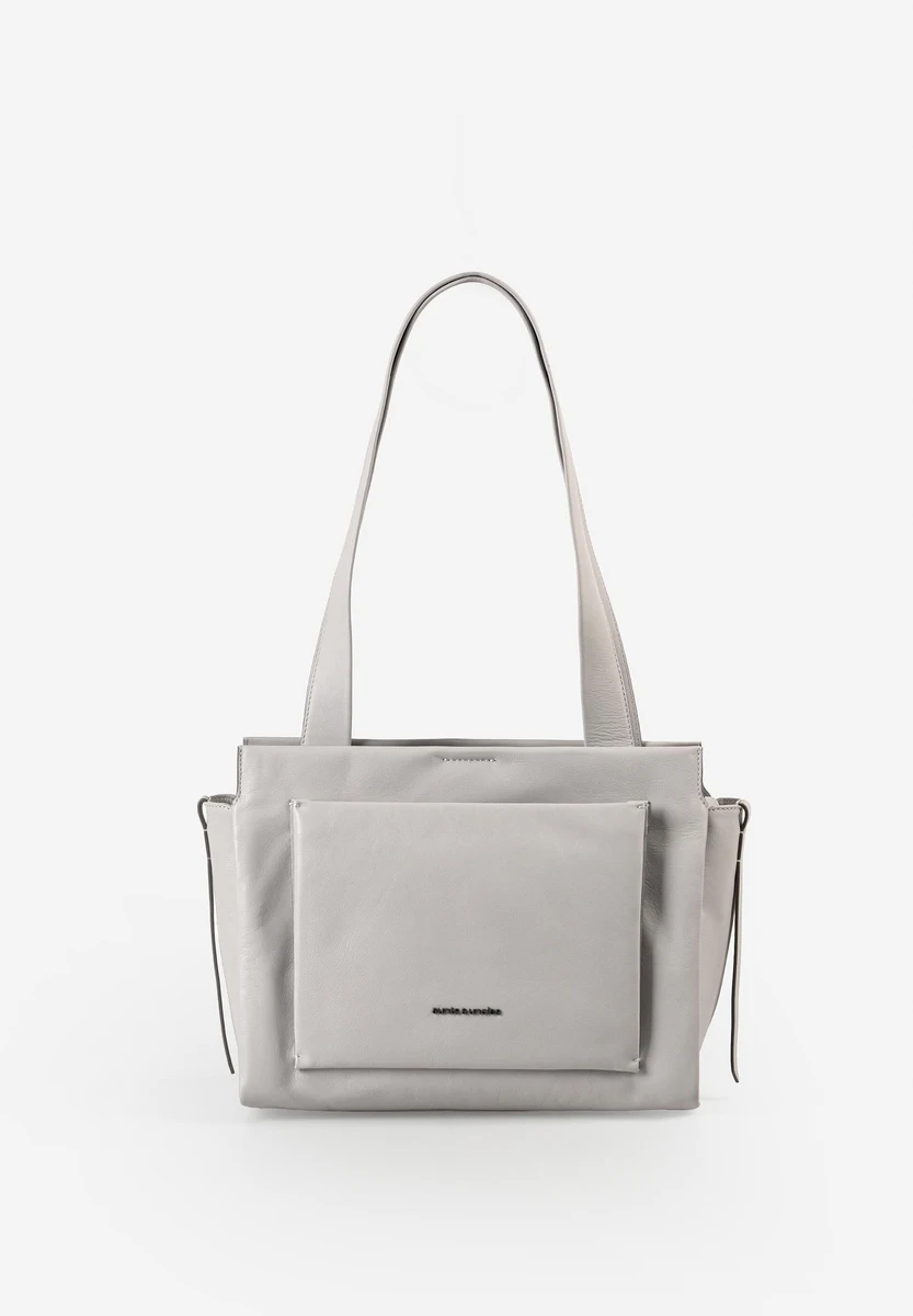Aunts & Uncles Dawn Ash – shoulder bag – Grey – front view