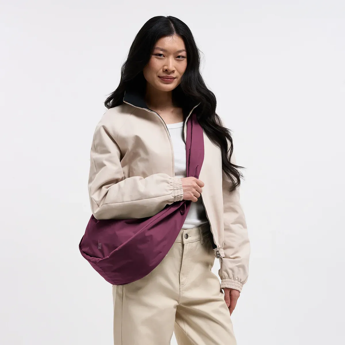 GOT BAG Moon Bag Ruffle Kraken Monochrome – foto lifestyle 2 | sostenibile | Bag-Age