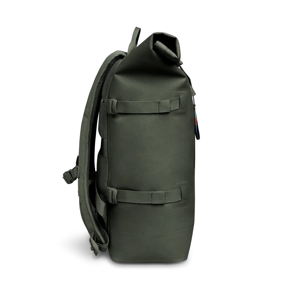 GOT BAG Rolltop 2.0 Algae – vista laterale 2 | sostenibile | Bag-Age