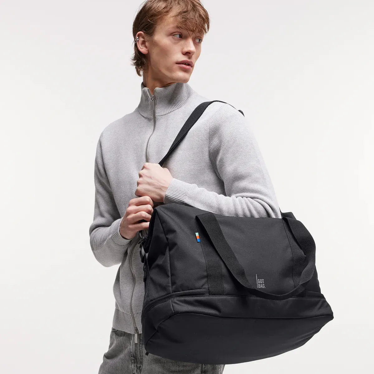 GOT BAG Weekend Bag Black – lifestyle photo 1 | sustainable | Bag-Age