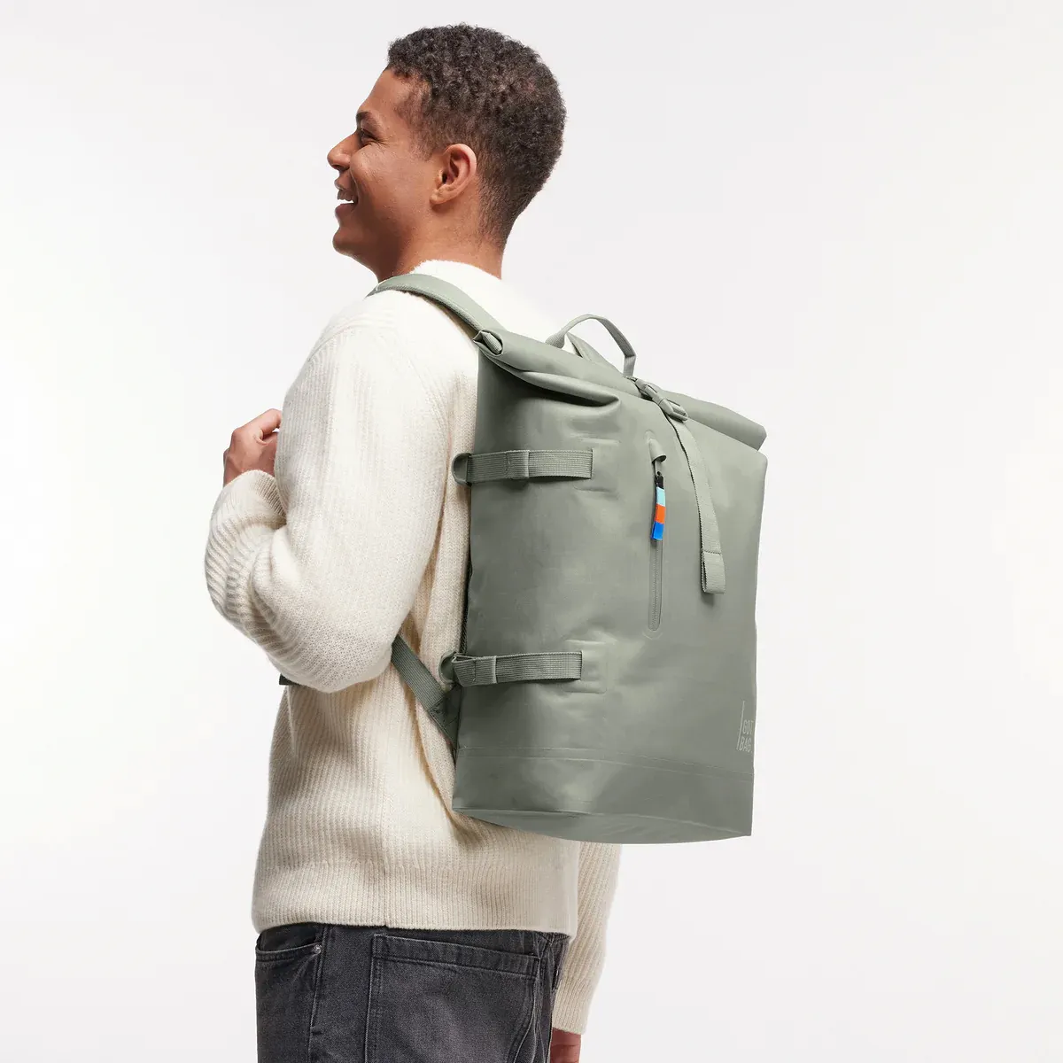 GOT BAG Rolltop 2.0 Bass – foto lifestyle 2 | sustentável | Bag-Age
