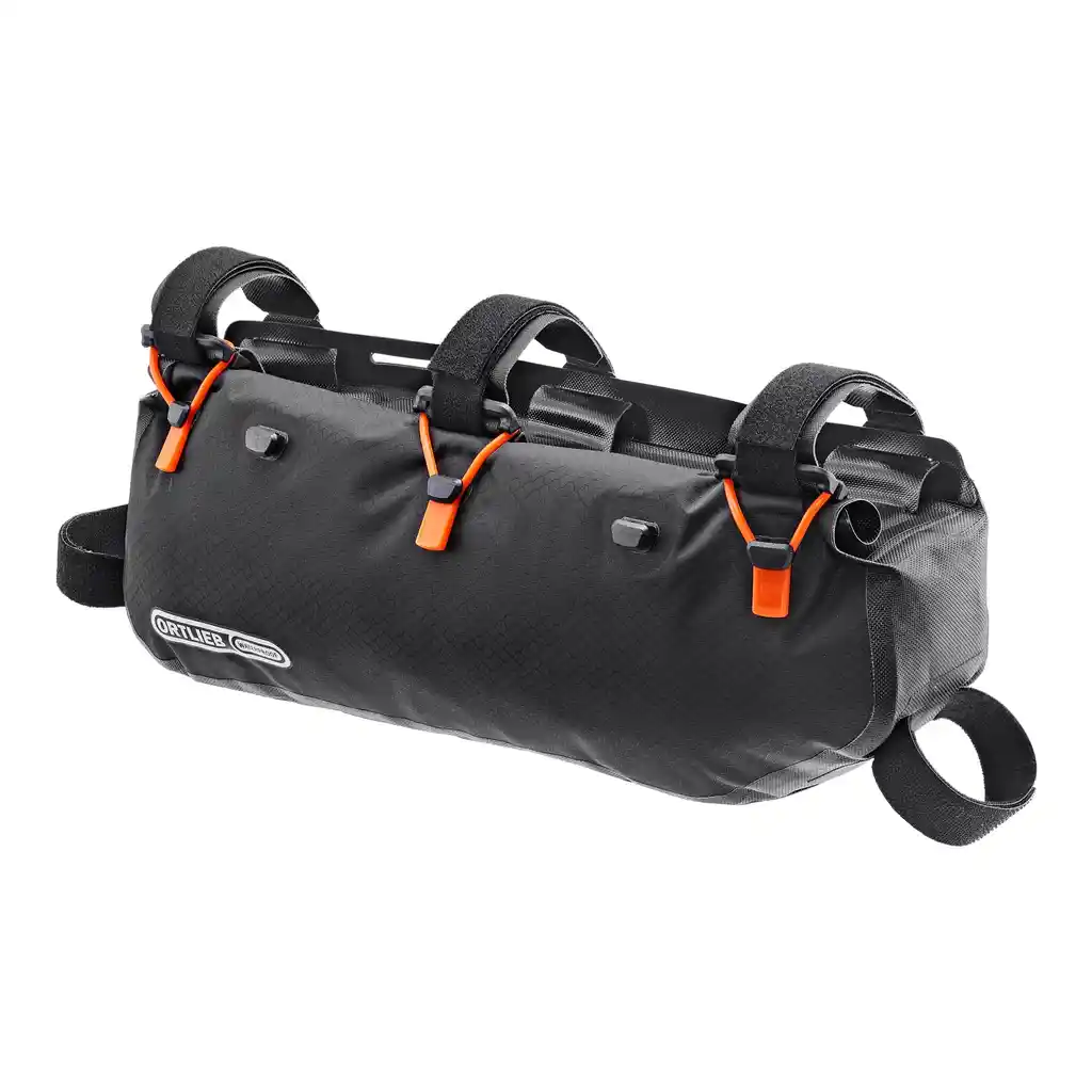 ORTLIEB Frame-Pack RC Toptube Black Matt Rahmentasche, Vorderansicht, bei Bag-Age