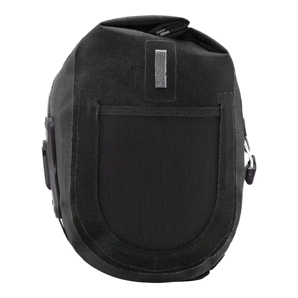 ORTLIEB Handlebar-Pack Plus Black stuurtas, zijaanzicht, bij Bag-Age