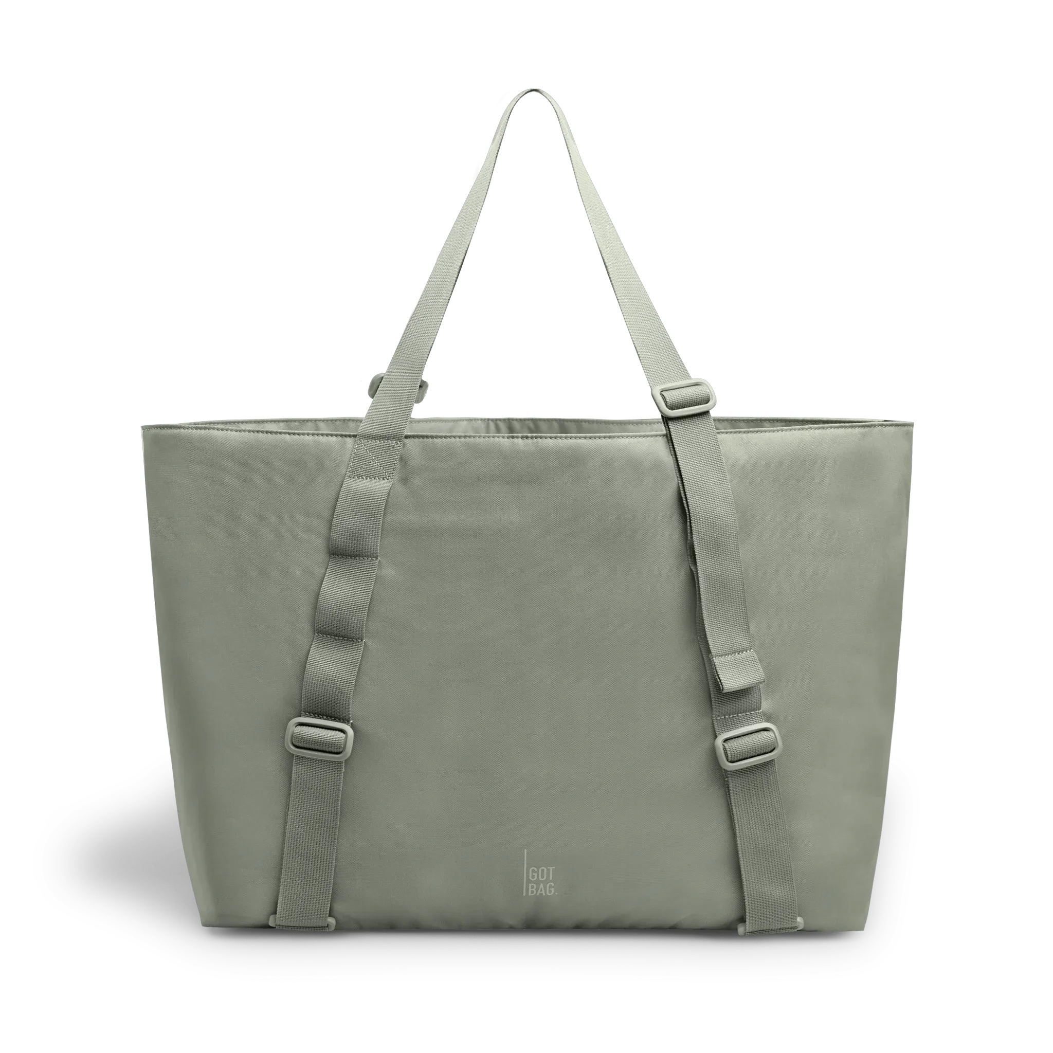 GOT BAG Tote Bag Large Bass Monochrome – vooraanzicht | duurzaam | Bag-Age