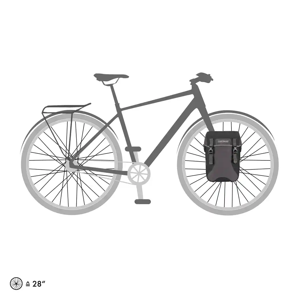 ORTLIEB Sport-Packer Granite bike pannier, product image, at Bag-Age
