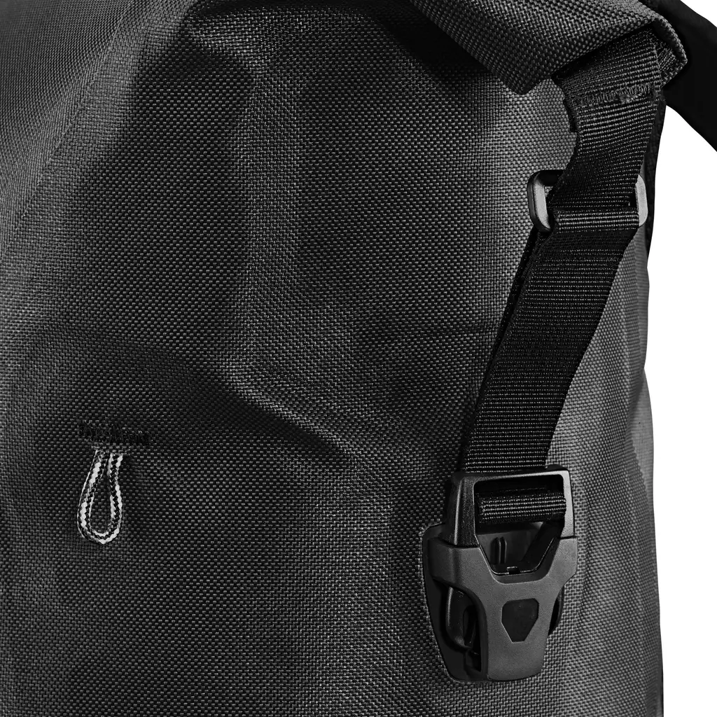 ORTLIEB Packman Black, mochila, vista de detalhe, na Bag-Age