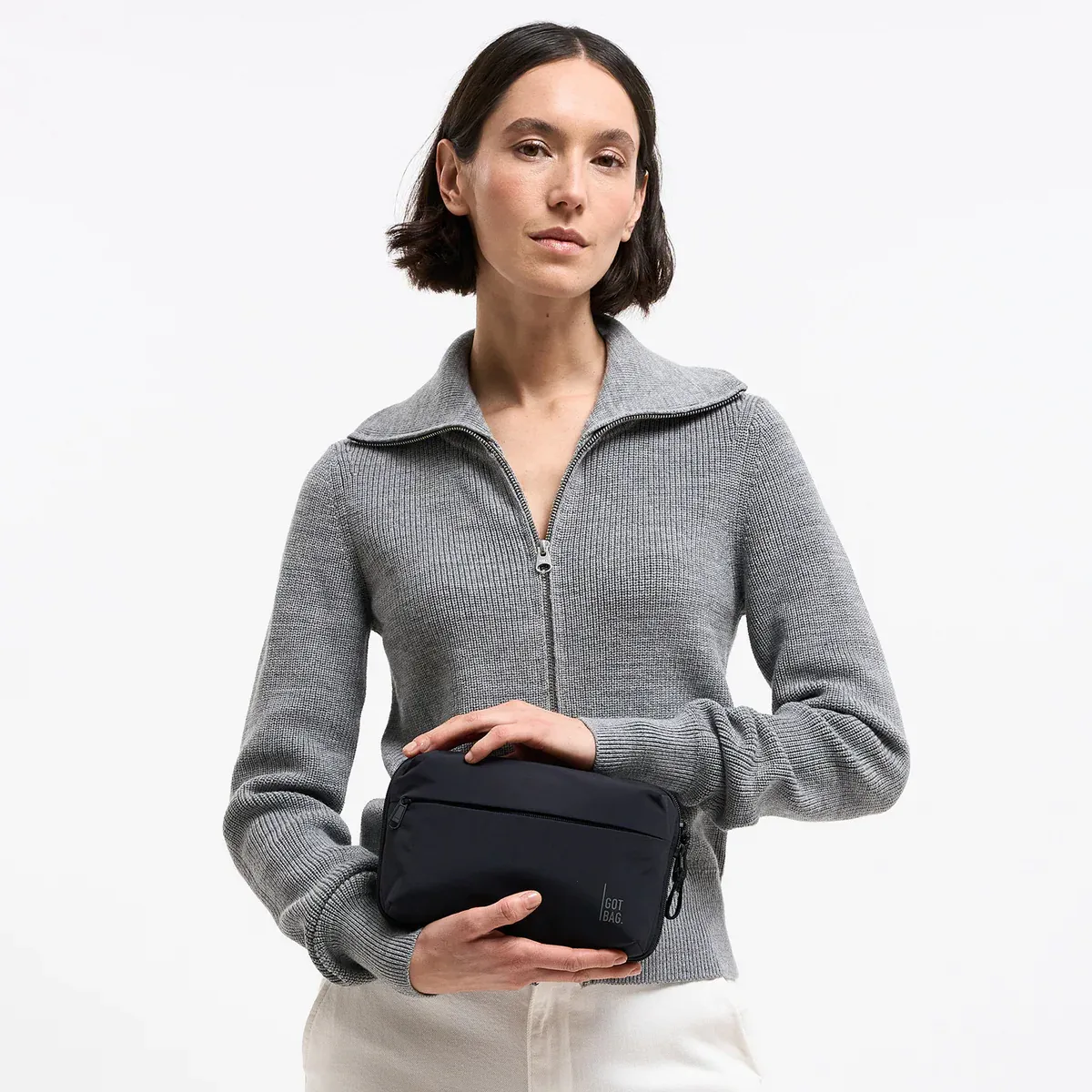 GOT BAG Commuter Tech Pouch Black Monochrome – immagine prodotto 2 | sostenibile | Bag-Age