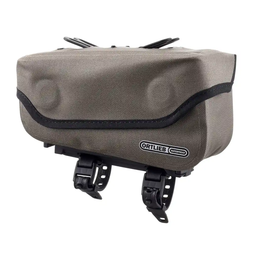 ORTLIEB Toptube-Bag Dark Sand Top Tube Bag, Vorderansicht, bei Bag-Age