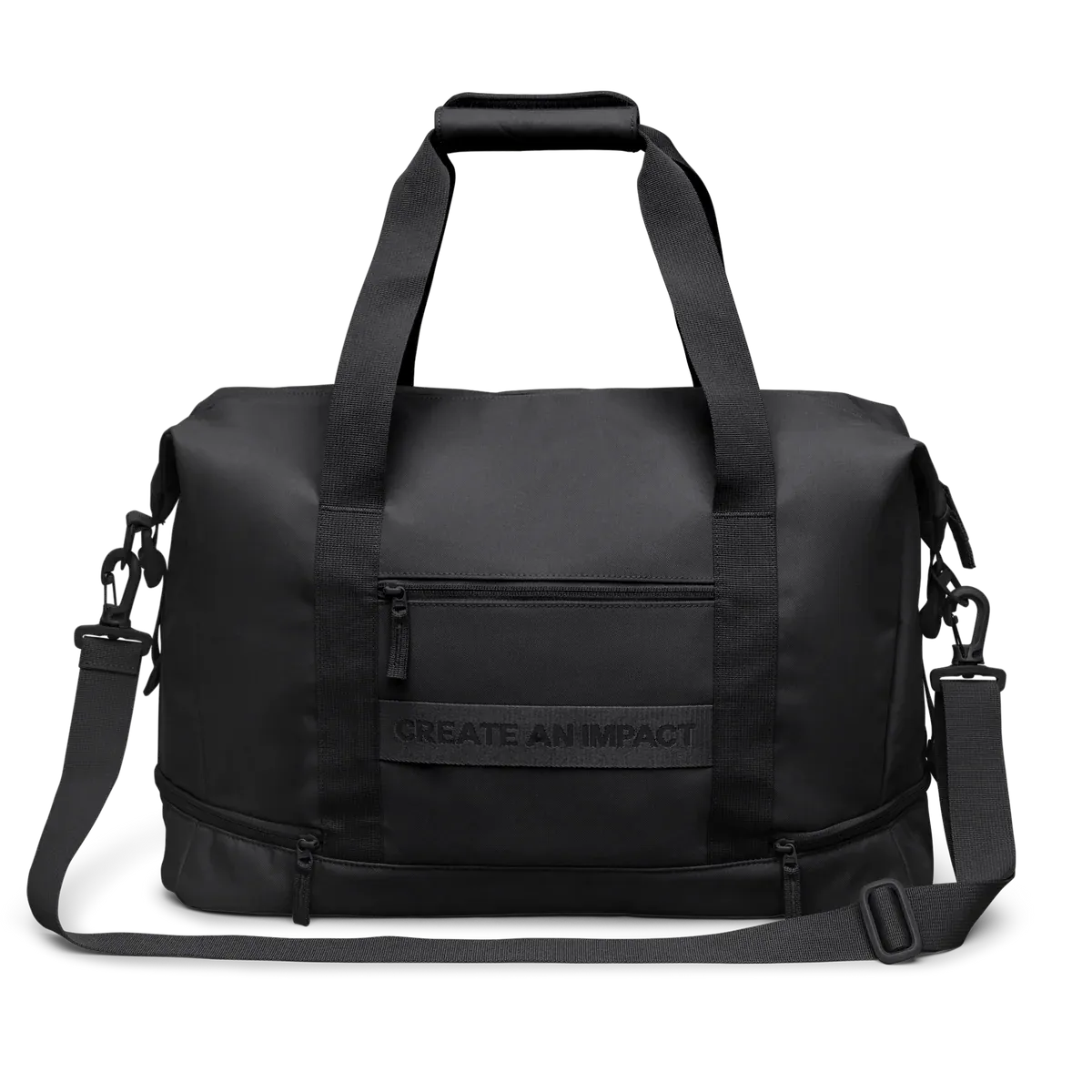 GOT BAG Weekend Bag Black – front view 2 | sustainable | Bag-Age