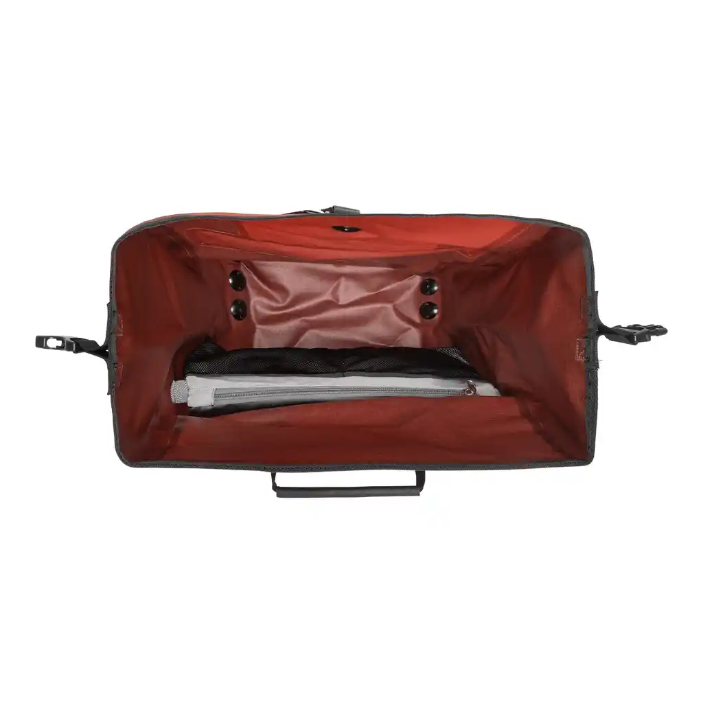 ORTLIEB Back-Roller XL Dark Chili torba rowerowa, widok z tyłu, w Bag-Age