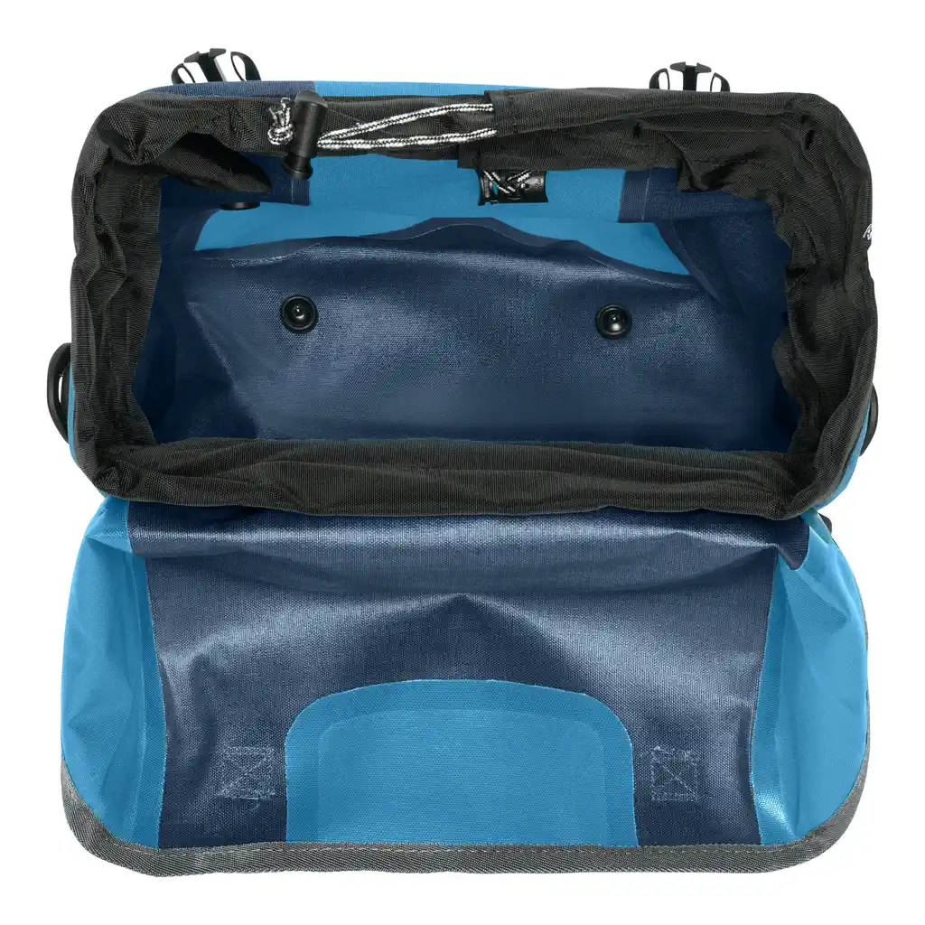 ORTLIEB Sport-Packer Denim fietstas, binnenaanzicht, bij Bag-Age