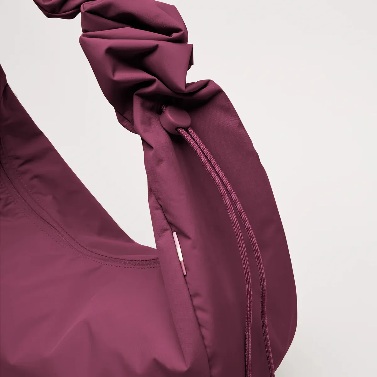 GOT BAG Moon Bag Ruffle Kraken Monochrome – vista dettaglio | sostenibile | Bag-Age
