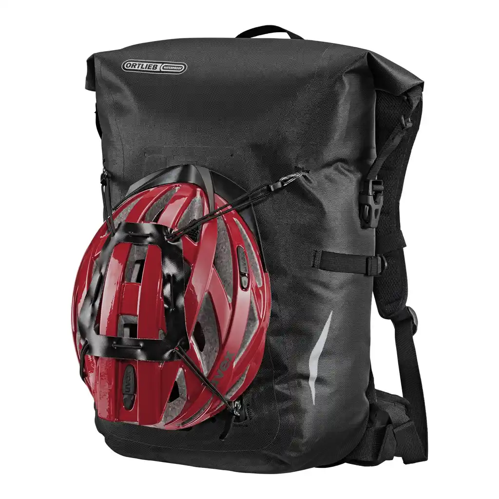 ORTLIEB Packman Black, mochila, vista de detalhe, na Bag-Age