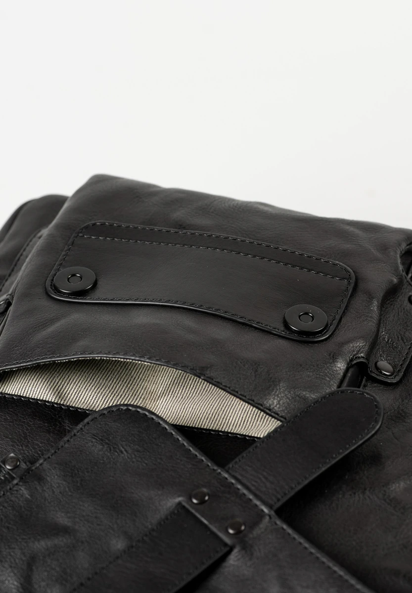 Aunts & Uncles Mrs. Honey Pie Black Smoke – bolsa transversal – Preto/Cinzento – vista do produto 5