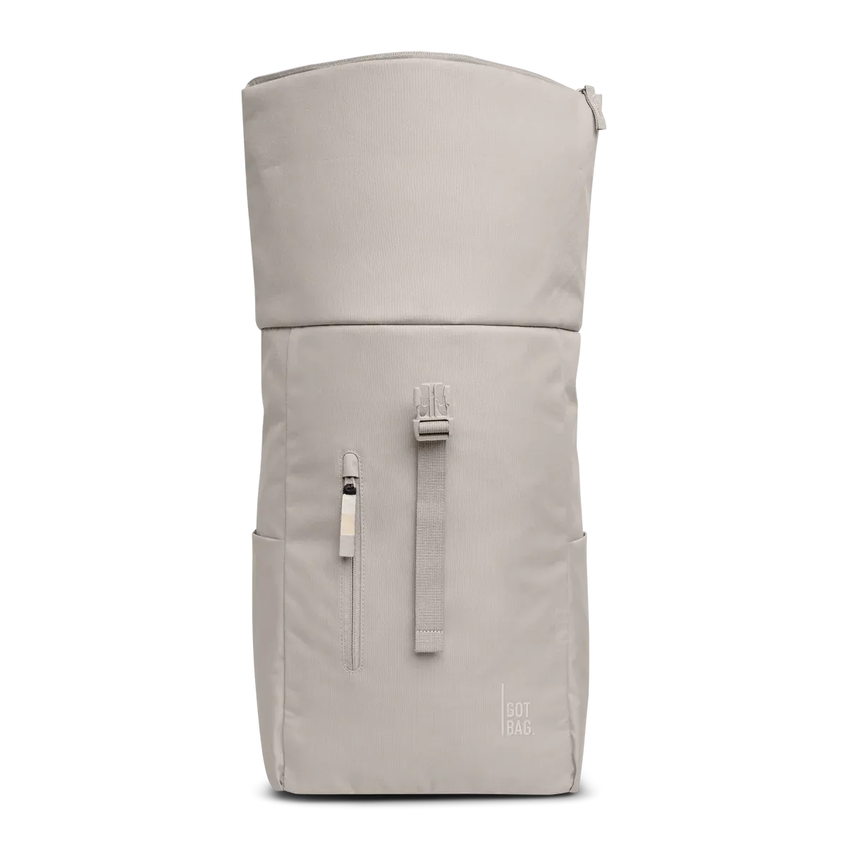GOT BAG Rolltop Easy Clam Monochrome – vista frontal 2 | sustentável | Bag-Age