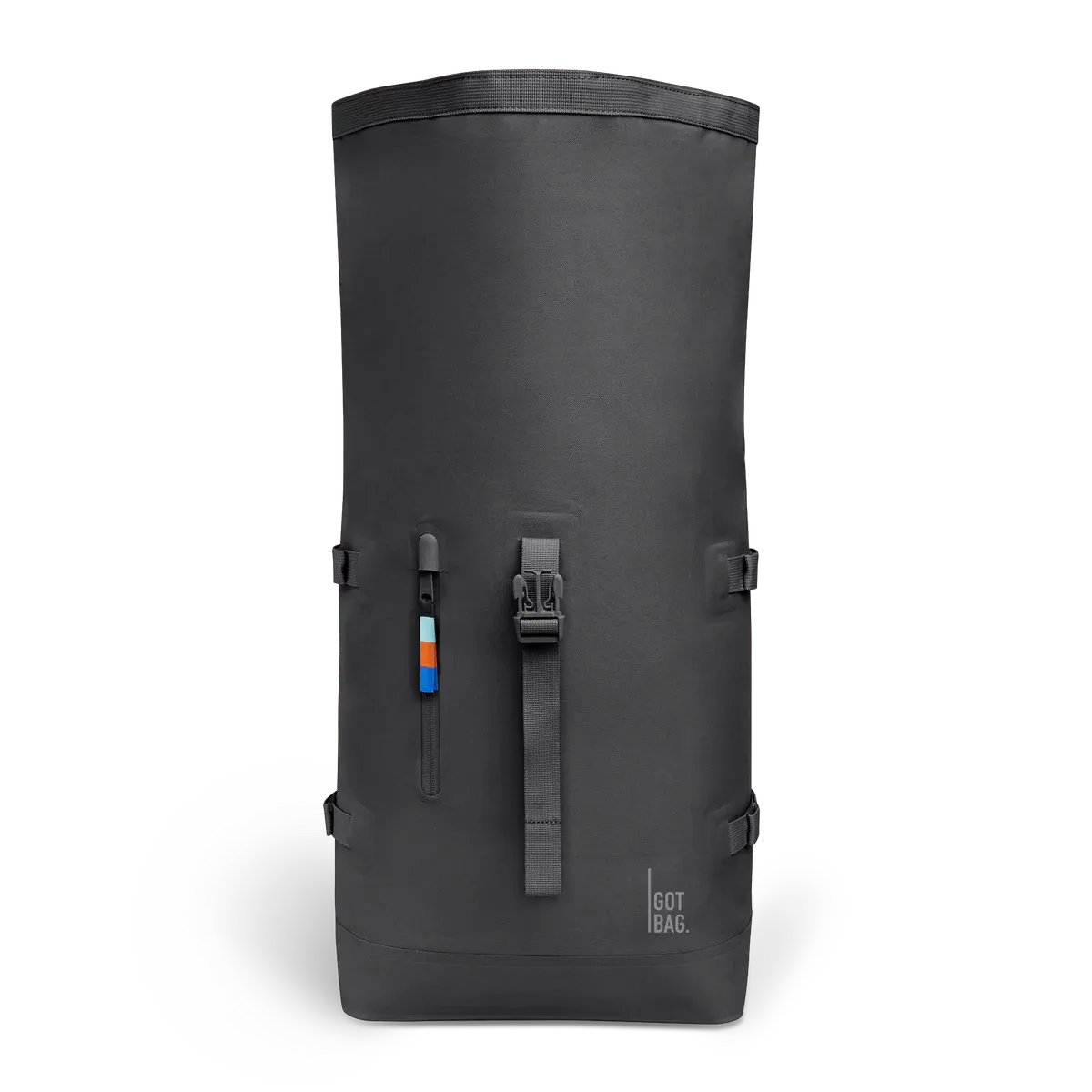 GOT BAG Rolltop 2.0 Shark – widok z przodu 2 | zrównoważona | Bag-Age